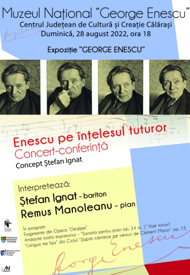 ”Enescu pe înțelesul tuturor” - concert-conferință și expoziție